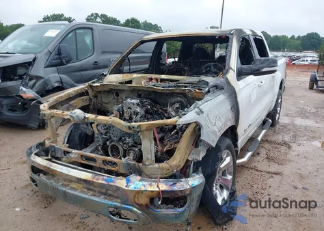 2022 Ram 1500 Big Horn 4X4 5'7 Box z USA, uszkodzony, nr VIN 1C6SRFFT4NN409980